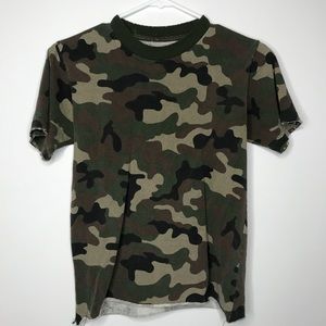 Brandy Melville Rosalind Camo Top
